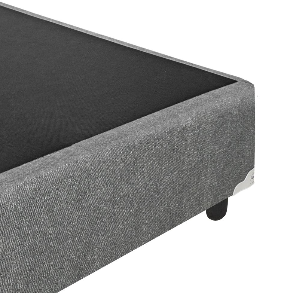 Base para Cama Box Casal Palermo (28x138x188) Cinza