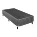 Base para Cama Box Solteiro Bellagio (28x88x188) Cinza