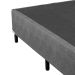 Base para Cama Box Solteiro Bellagio (28x88x188) Cinza