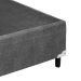 Base para Cama Box Solteiro Bellagio (28x88x188) Cinza