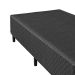 Base para Cama Box Solteiro Florença (28x88x188) Preta