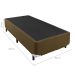 Base para Cama Box Solteiro Palermo (28x88x188) Bege Escura