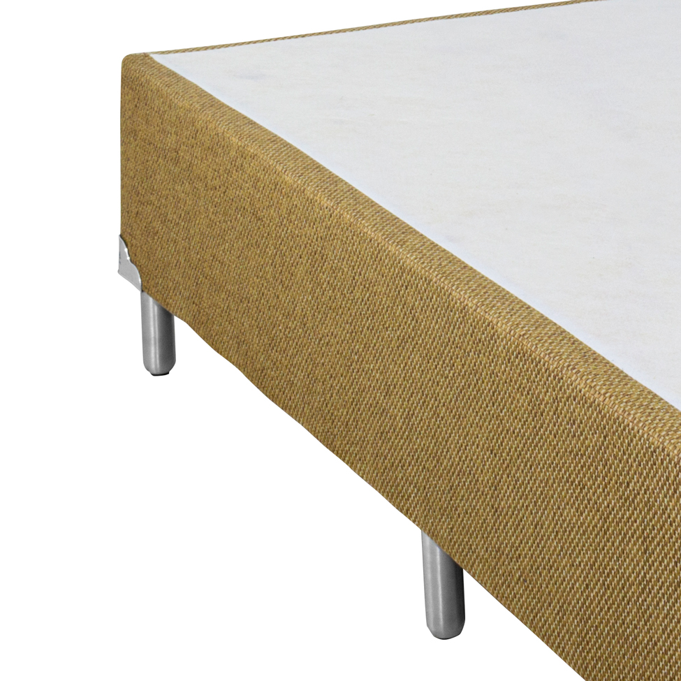 Base para Cama Box Solteiro Vicenza (20x88x188) Bege