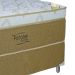 Cama Box Casal com Colchão Vicenza Molas Ensacadas Bege