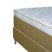 Cama Box King com Colchão Vicenza Molas Ensacadas Bege