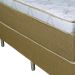 Cama Box Queen com Colchão Vicenza Molas Ensacadas Bege