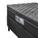 Cama Box Solteiro com Colchão Arezzo Molas Ensacadas Preta