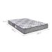 Colchão Casal Viena Espuma D23 17x138x188 Bege