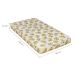 Colchão Infantil Baby D20 (10x130x60) Amarelo