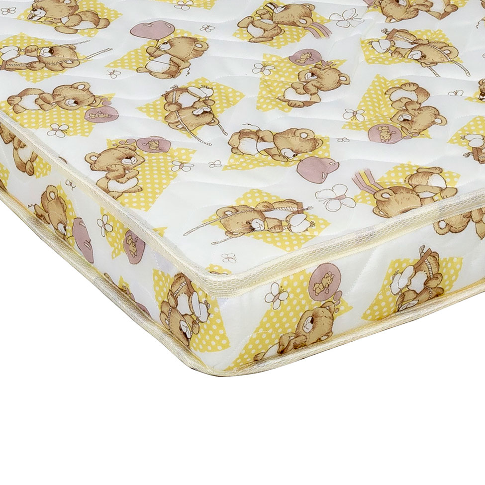 Colchão Infantil Baby D20 (10x130x60) Amarelo