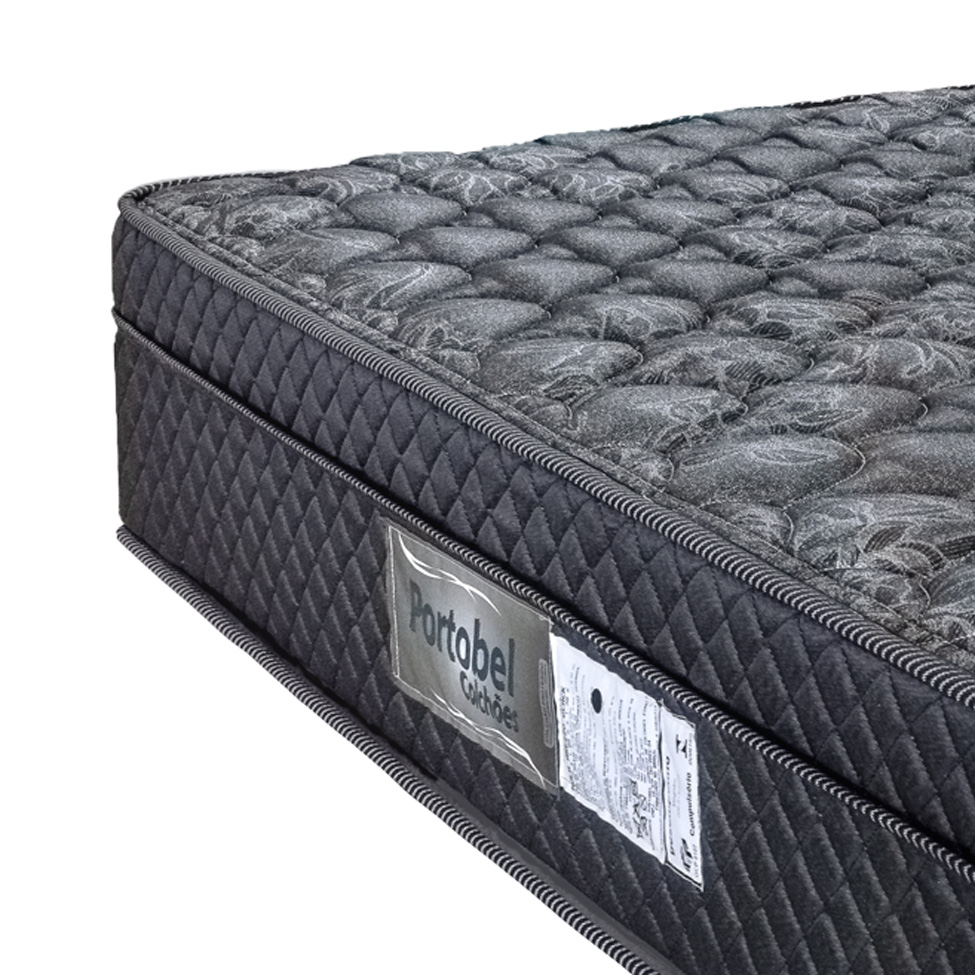 Colchão Queen Arezzo Light Molas Ensacadas (30x158x198) Preto
