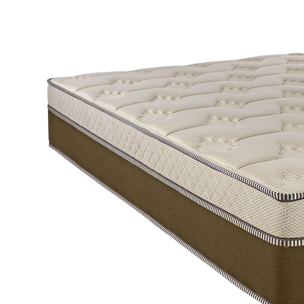 Colchão Queen Palermo Espuma D26 Molas Pocket 32x158x198 Bege Escuro