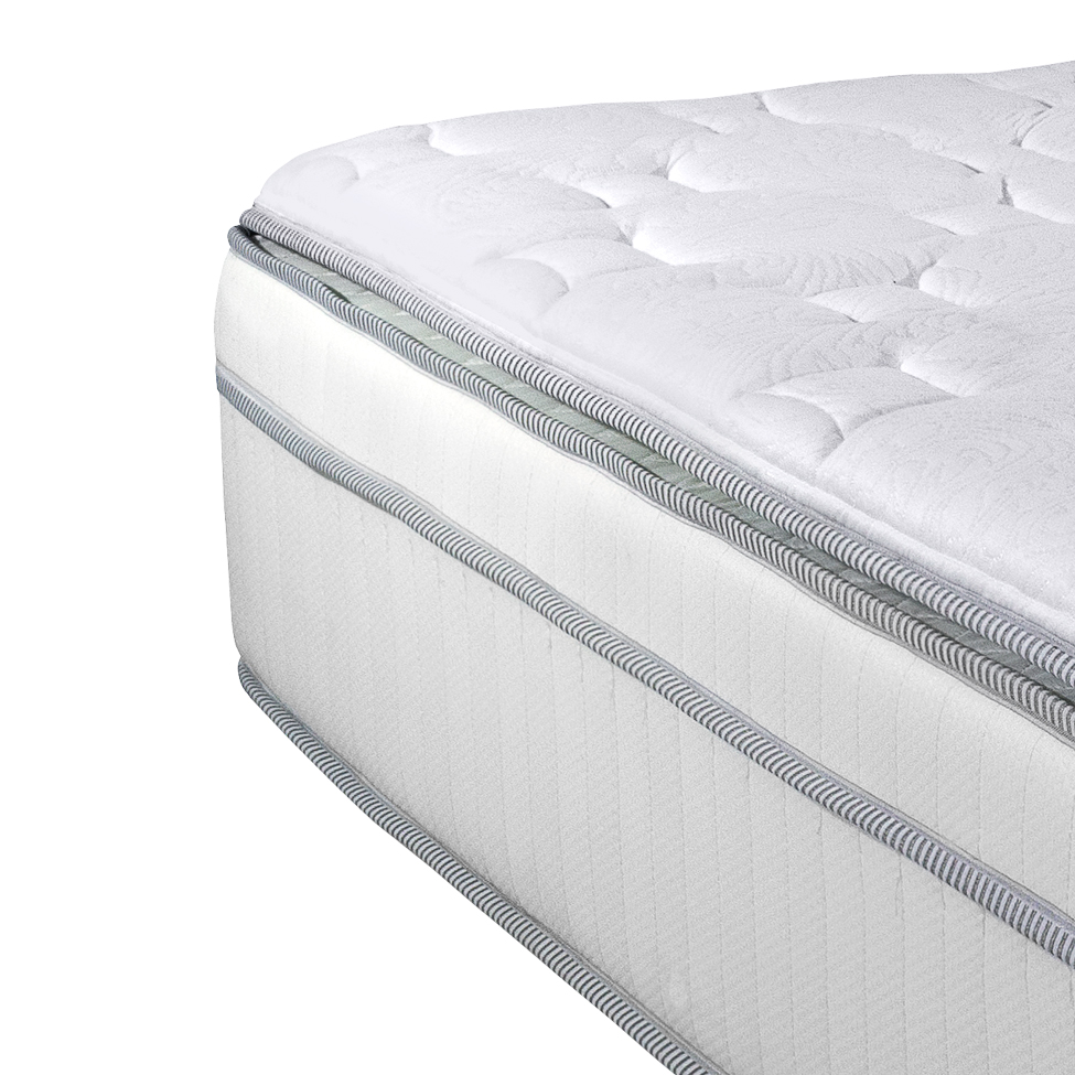 Colchão Solteiro Molas Ensacadas Ecstasy (38x88x188) Branco