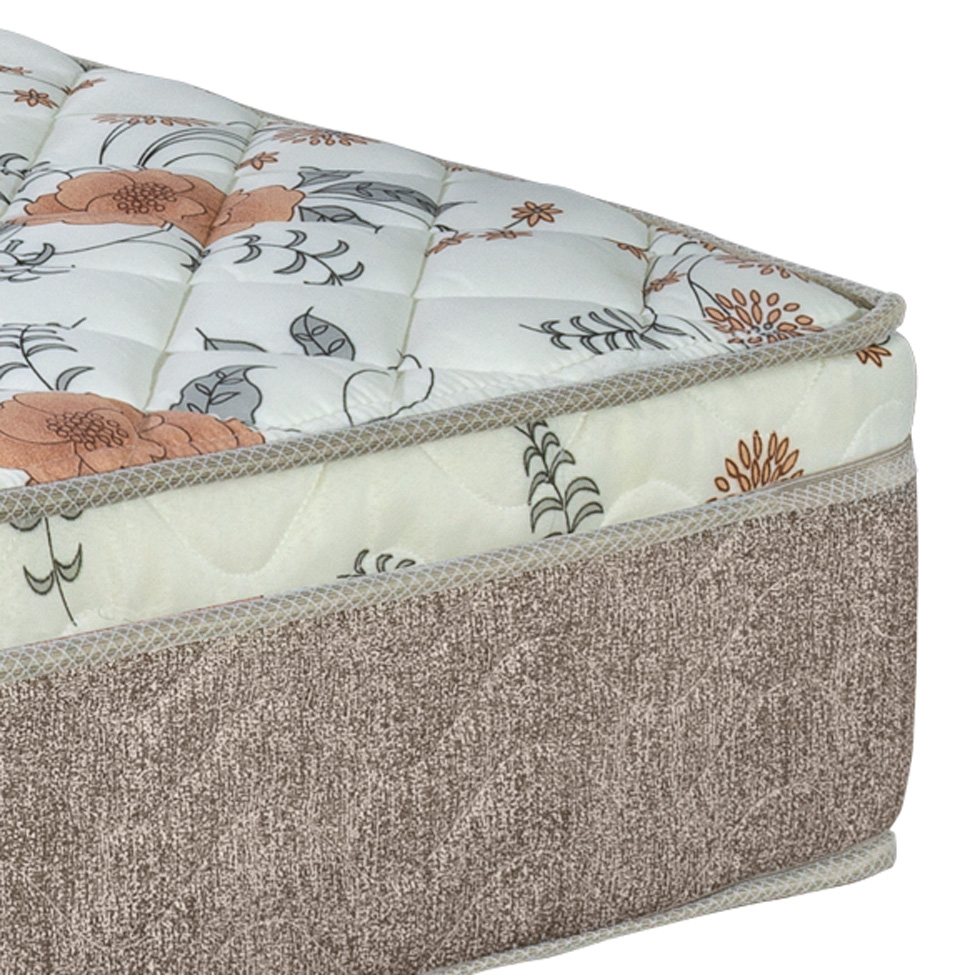 Colchão Solteiro Orthopedic de Espuma D45 (28x88x188) Bege