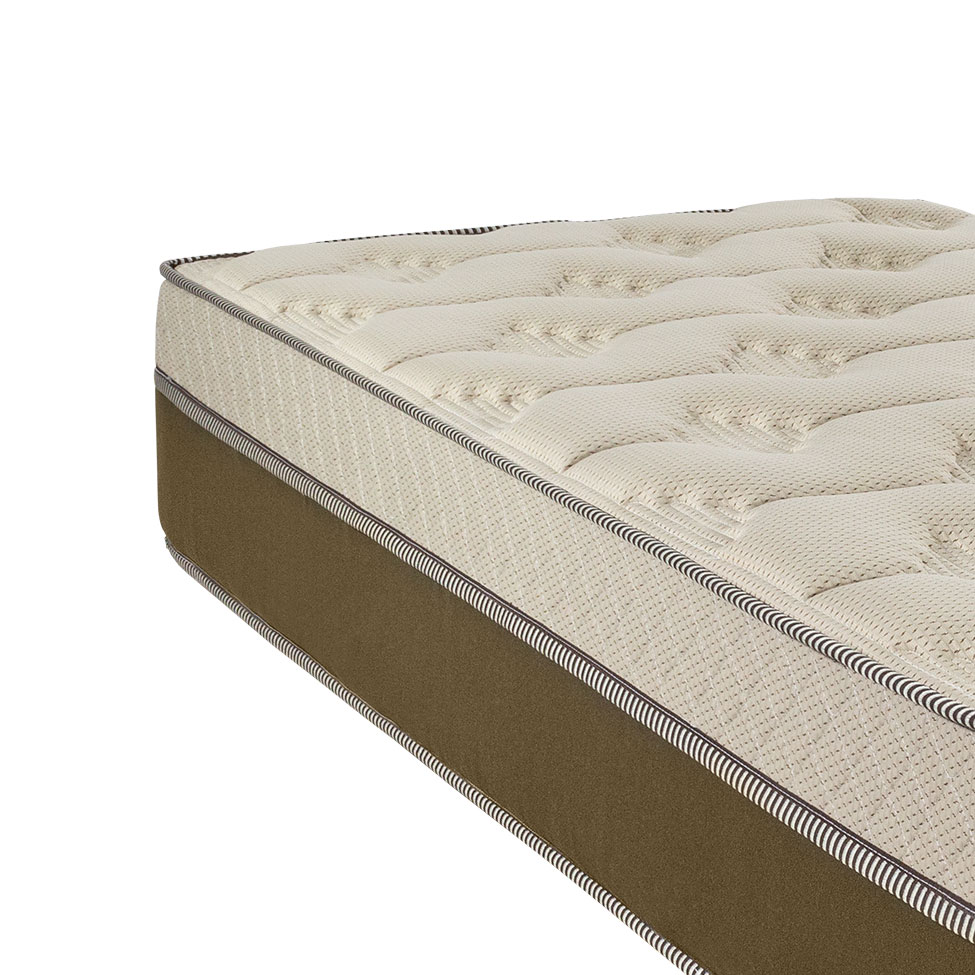 Colchão Solteiro Palermo Espuma D26 Molas Pocket 32x88x188 Bege Escuro