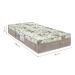 Colchão Solteiro de Espuma D33 Orthopedic (25x88x188) Bege