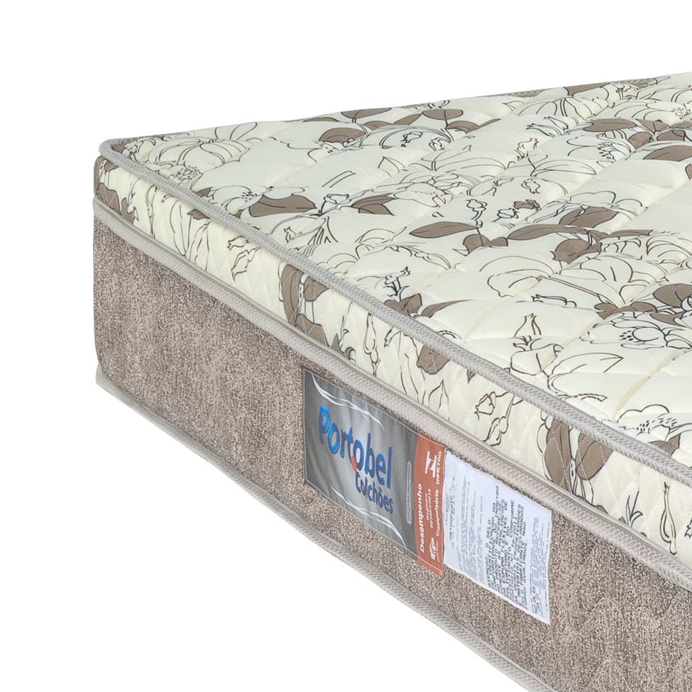 Colchão Solteiro de Espuma D33 Orthopedic (25x88x188) Bege