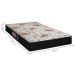 Colchão Solteiro de Espuma D45 Gênova (24x88x188) Branco e Floral