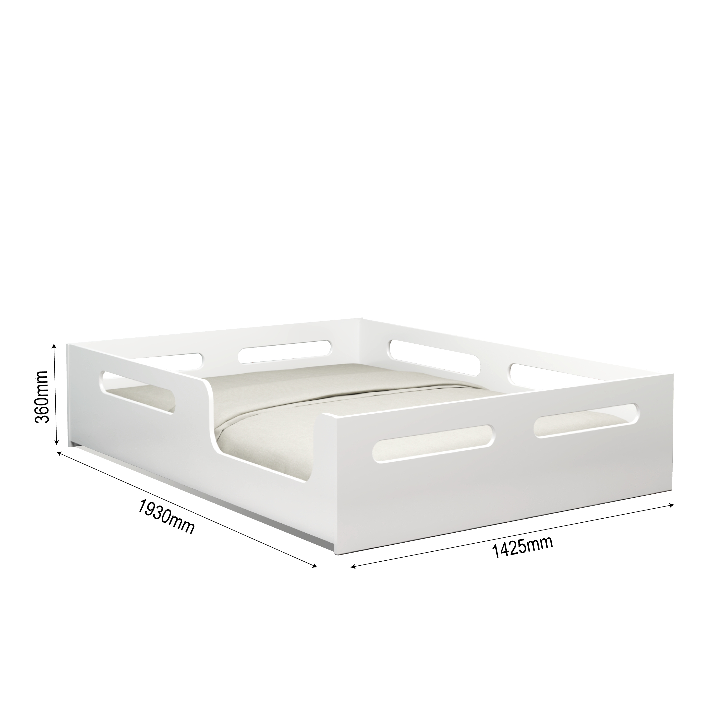 Cama Casal Montessoriana 100%MDF Conforto para Sua Casa