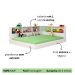 Cama Casal Plataforma Com Estante Em L Com Nichos Em MDF