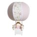 Abajur Balãozinho Rosa Quarto Bebê Infantil - Bivolt