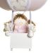 Abajur Balãozinho Rosa Quarto Bebê Infantil - Bivolt