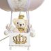 Abajur Balãozinho Ursinha Princesa Quarto Bebê Infantil Menina
