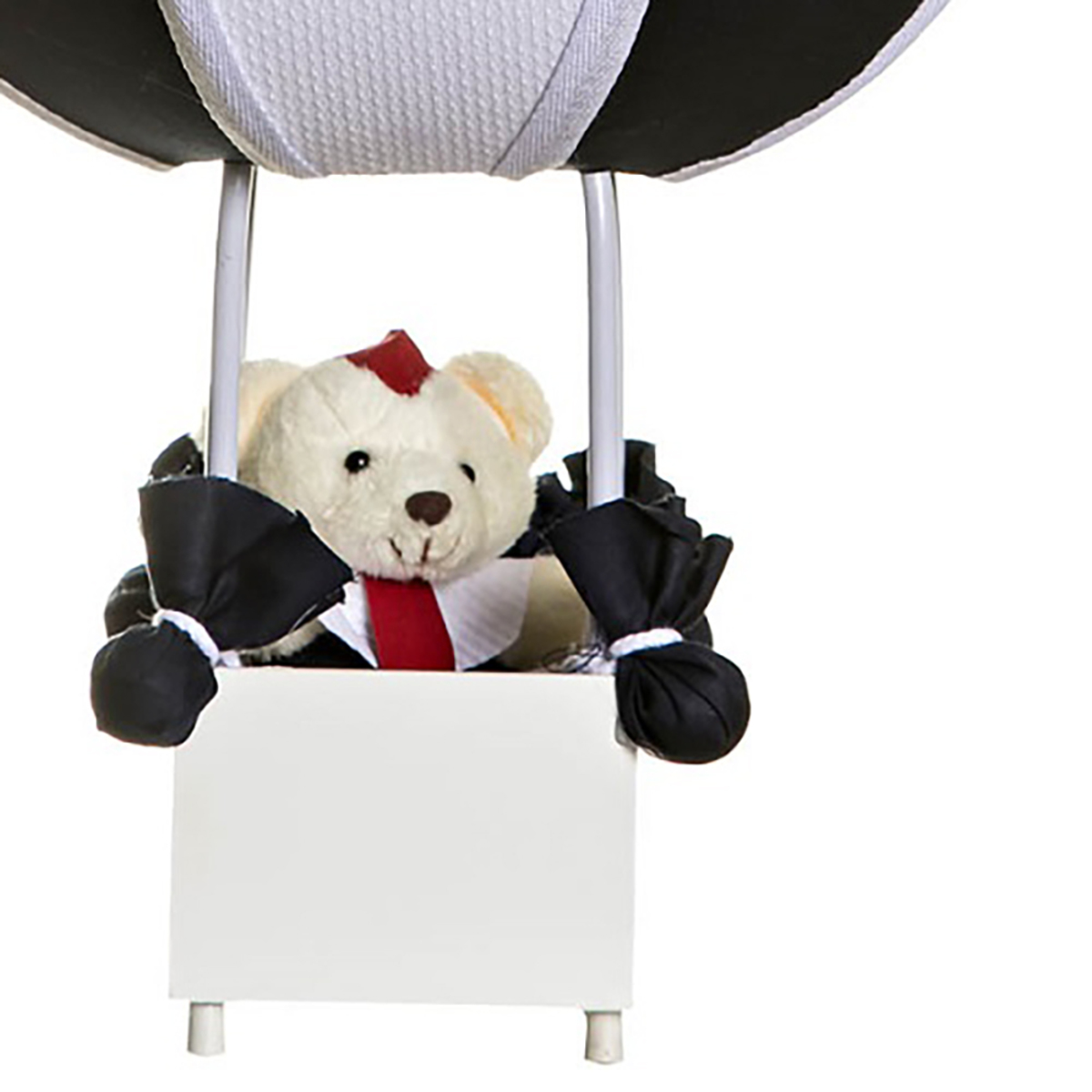 Abajur Balãozinho Ursinho Marinheiro Quarto Bebê Infantil - Bivolt
