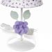 Abajur Metal Flor G Lilás Quarto Bebê Infantil Menina