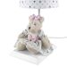 Abajur Toys Claro Ursa Rosa Moderno Quarto Bebê Infantil Menina
