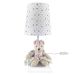 Abajur Toys Claro Ursa Rosa Moderno Quarto Bebê Infantil Menina