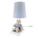 Abajur Toys Claro Urso Azul Quarto Bebê Infantil Menino