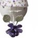Arandela 1 Lâmpada Flor G Lilás Quarto Bebê Infantil - Bivolt