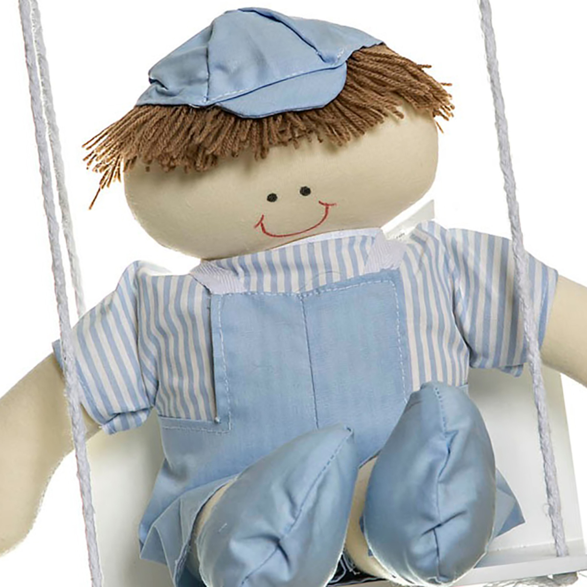 Balança Com Boneco Quarto Bebê Infantil Menino