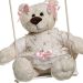 Balança Com Ursa Menina Quarto Bebê Infantil