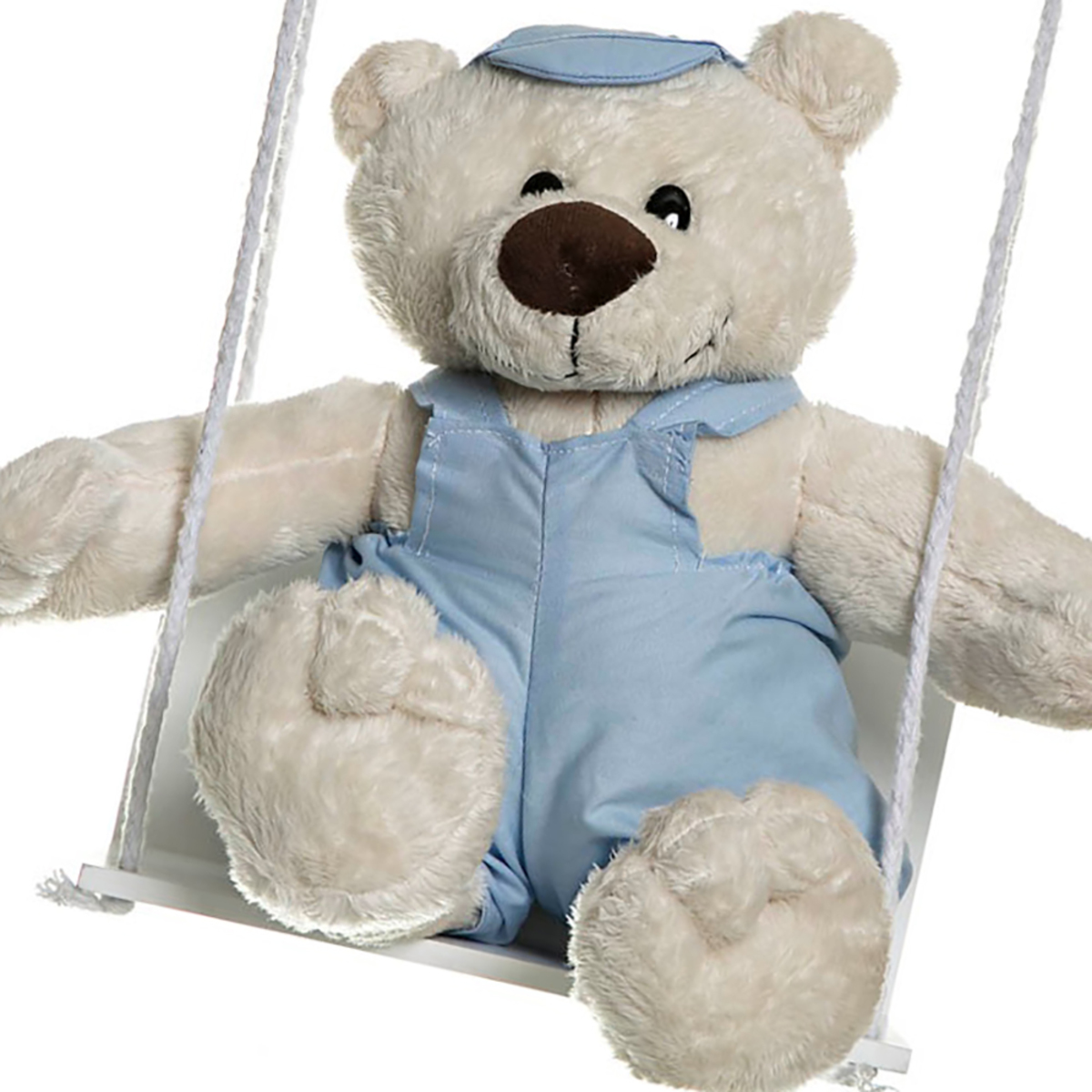 Balança Com Urso Menino Quarto Bebê Infantil Menino
