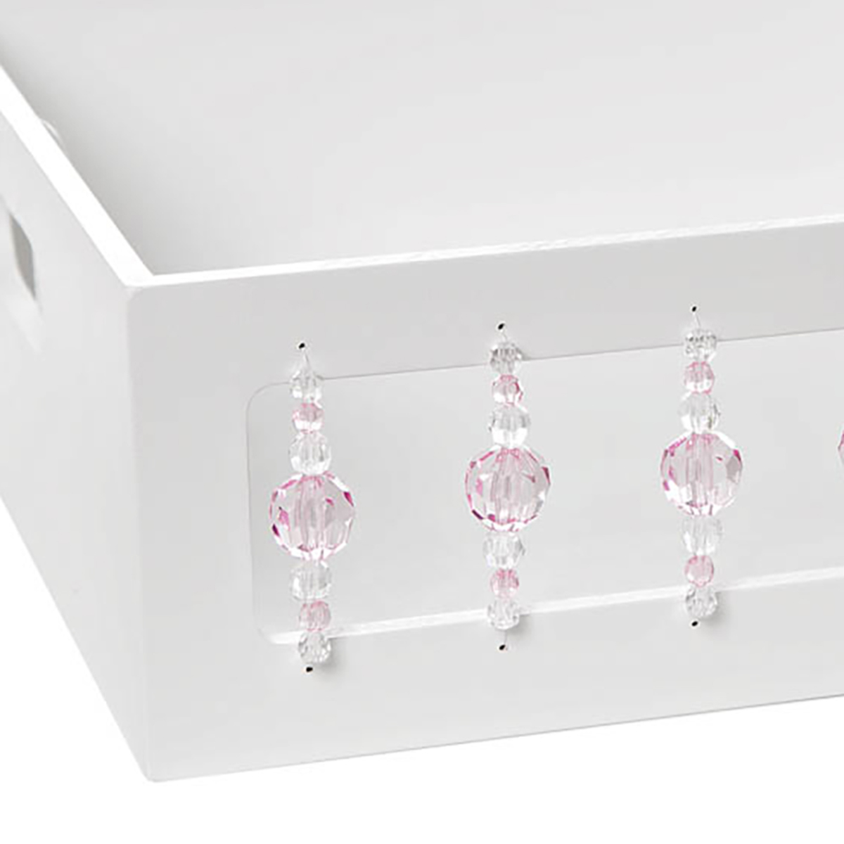 Bandeja Pedras Rosa Quarto Bebê Infantil Menina