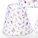 Jogo Cúpulas Para Lustre Lilás Quarto Bebê Infantil (3 Unid.)