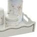 Kit Higiene Com Porcelanas E Capa Fantasia Strass Quarto Bebê