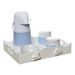Kit Higiene Com Porcelanas E Capa Meios De Transporte Quarto Bebê