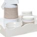 Kit Higiene Com Porcelanas E Capa Ondulado Quarto Bebê