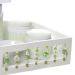 Kit Higiene Com Porcelanas E Capa Pedra Verde Quarto Bebê