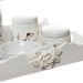 Kit Higiene Com Porcelanas E Capa Resina Rosa G Quarto Bebê