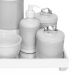 Kit Higiene Espelho Completo Porcelanas, Garrafa e Capa Nuvem Prata Quarto Bebê Unissex