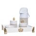 Kit Higiene Gold Com 5 Peças E Capa Quarto Bebê