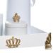 Kit Higiene Gold Com 5 Peças Quarto Bebê Menina Menino