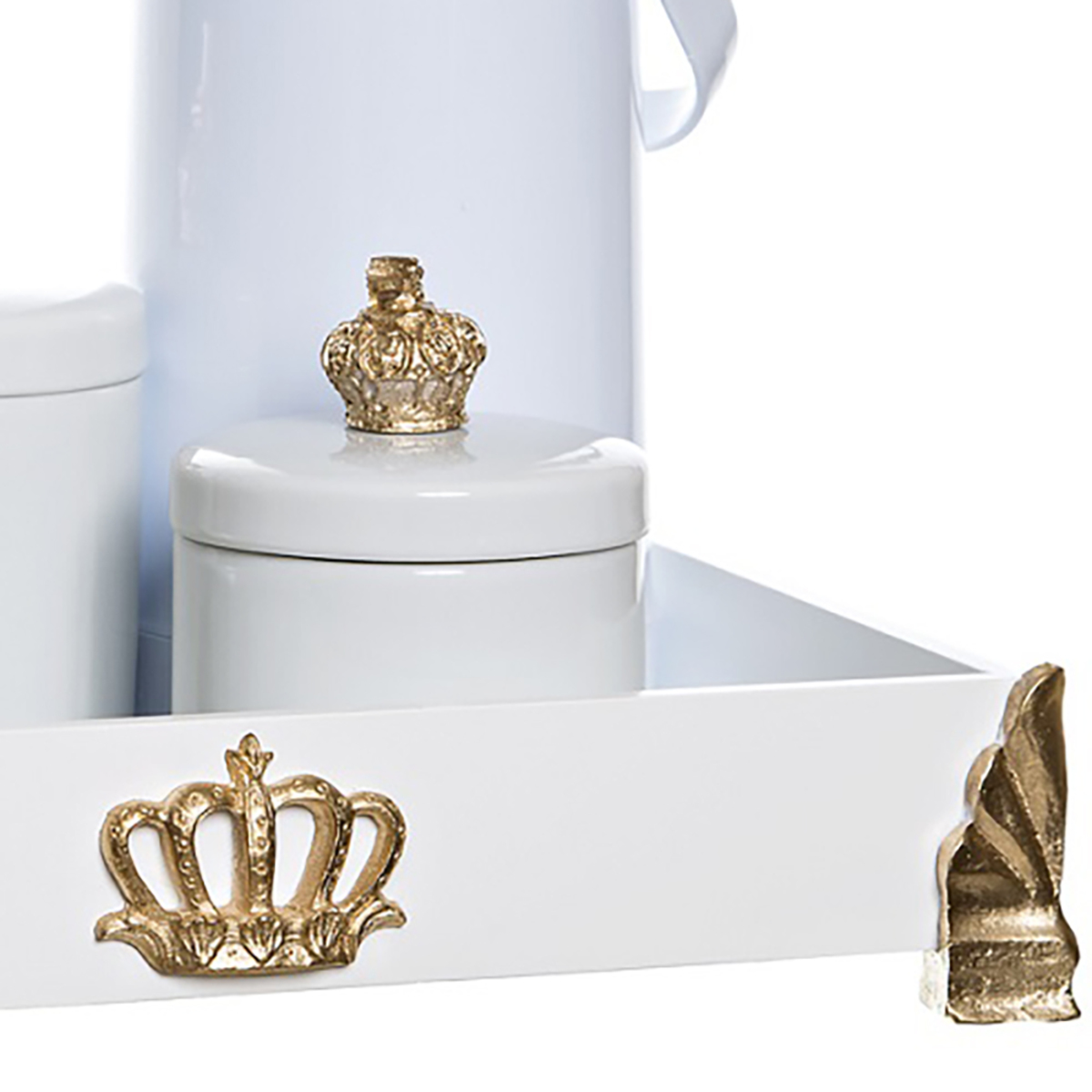 Kit Higiene Gold Com 6 Peças Quarto Bebê