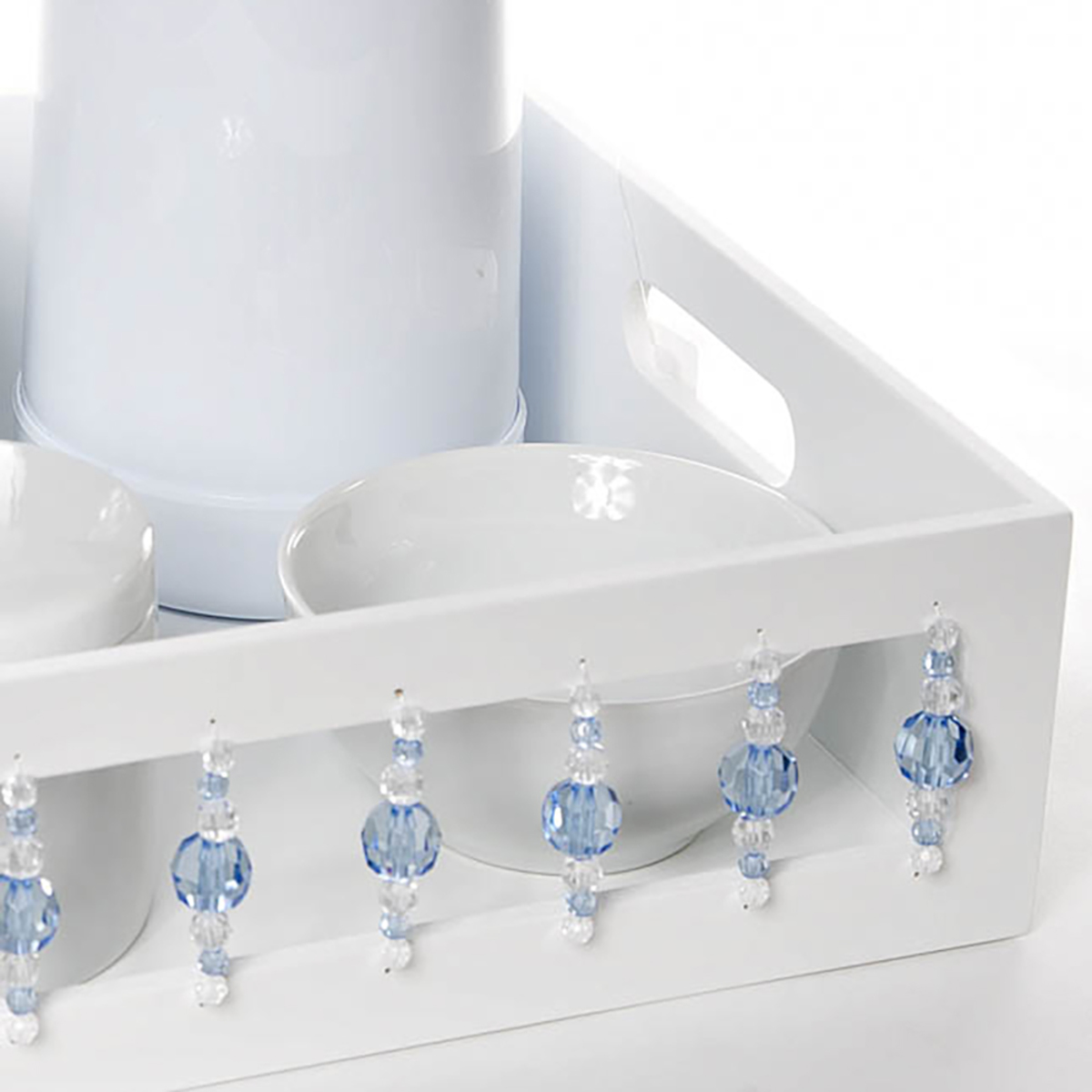 Kit Higiene Pedra Azul Quarto Bebê Menino