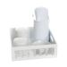 Kit Higiene Pedra Transparente Quarto Bebê Menina Menino