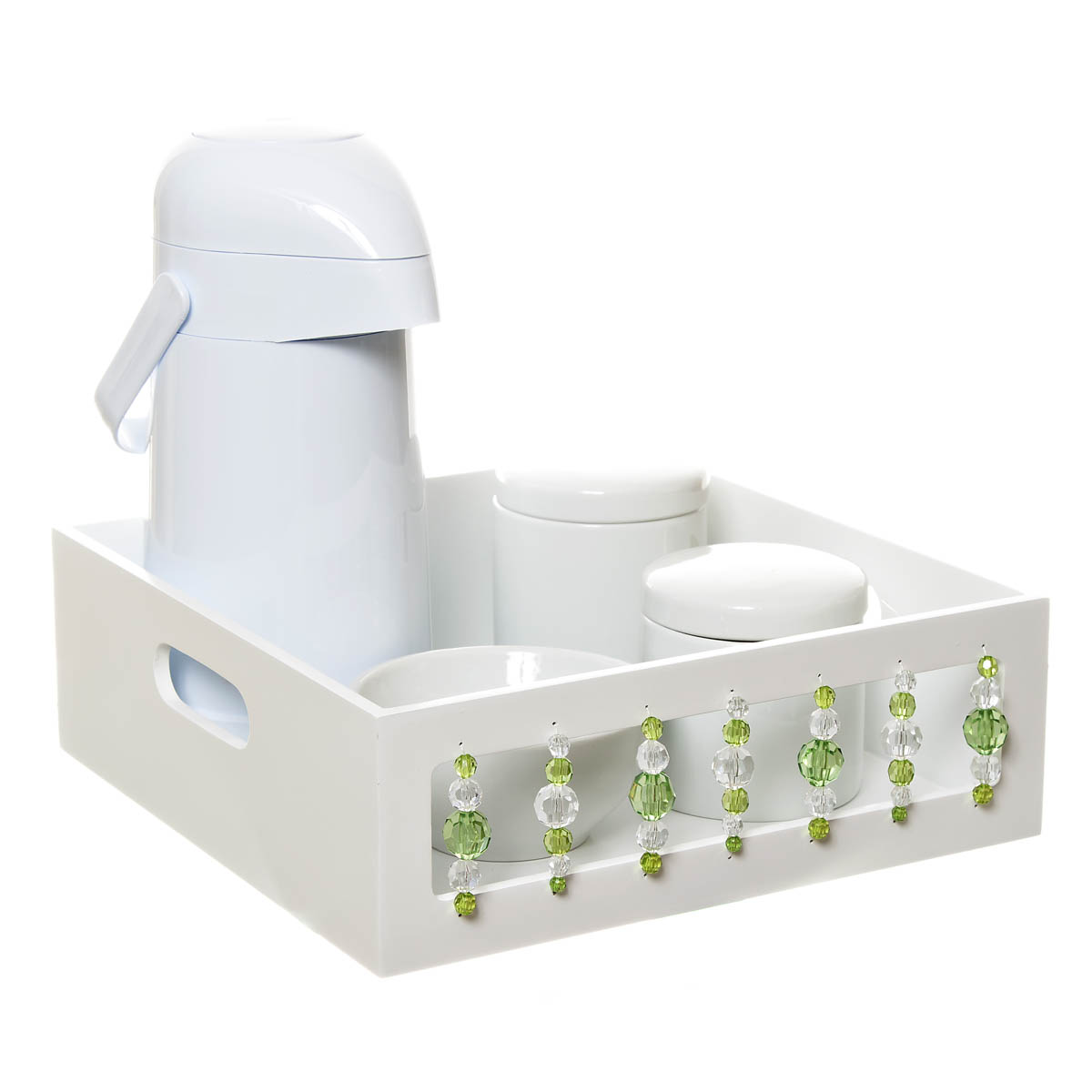 Kit Higiene Pedra Verde Quarto Bebê Menino